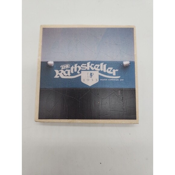 Penn State University Set of 4 Stone Drink Coasters PSU State College 4 Scenes - Picture 4 of 9